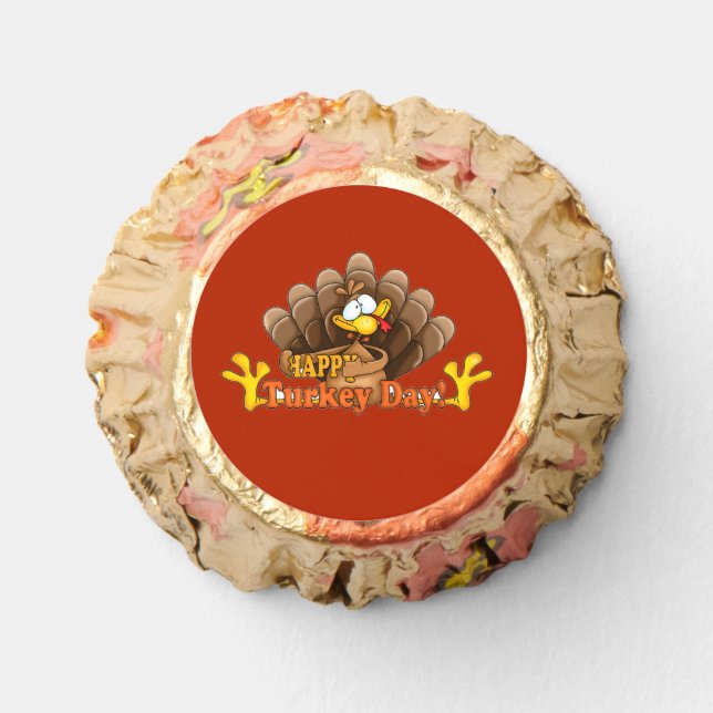 Turkey Day Giggles Reese's Peanut Butter Cups (Front)