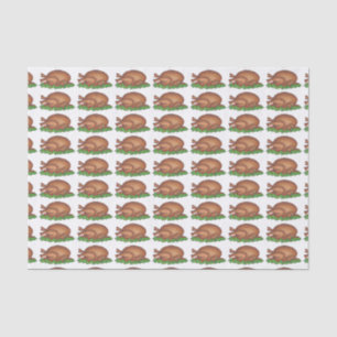 Turkey Day Thanksgiving Christmas Holiday Foods Tissue Paper