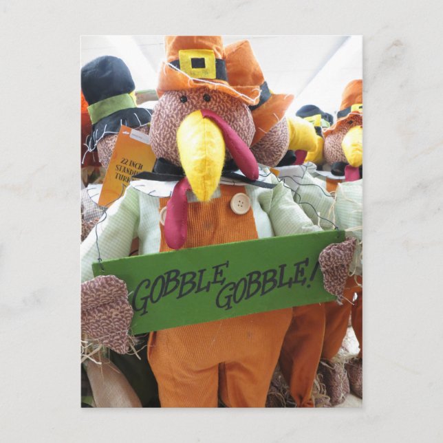 Turkey Decoration Postcard (Front)