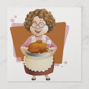 Turkey Dinner / Thanksgiving / Christmas Invitation