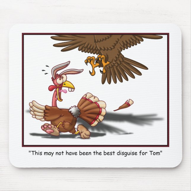Turkey Disguise Mouse Pad (Front)