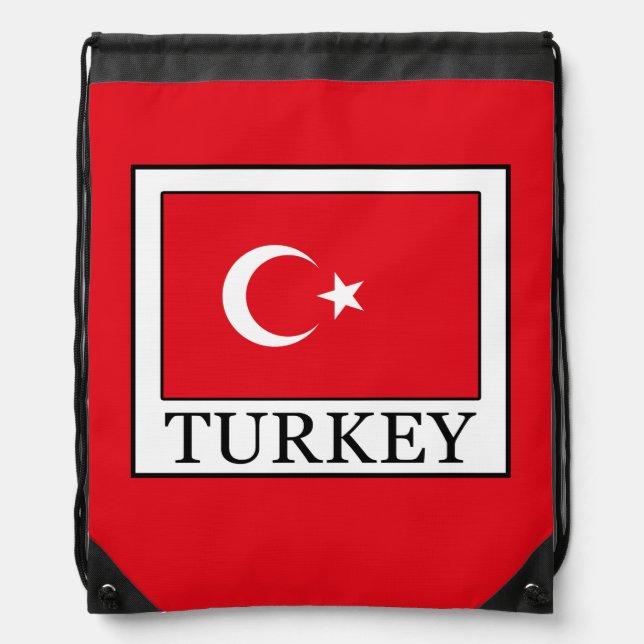 Turkey Drawstring Bag (Front)