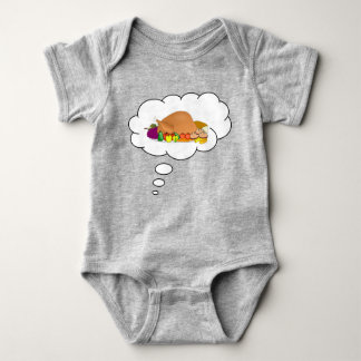 Turkey Dream Funny Baby Bodysuit