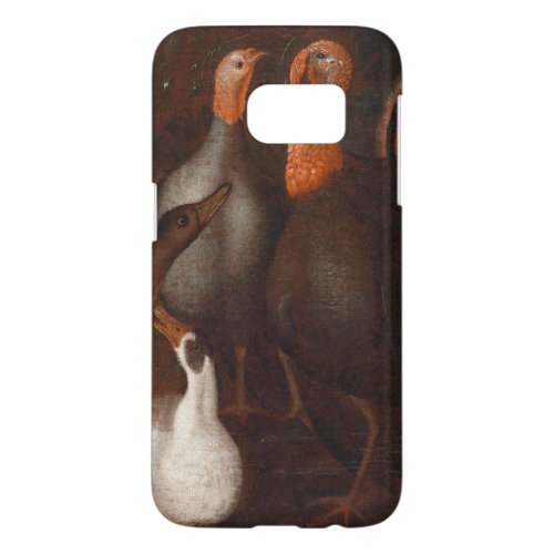 Turkey Ducks Pigeon Thanksgiving Samsung Case