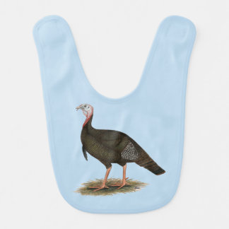 Turkey: Eastern Wild Tom Baby Bib