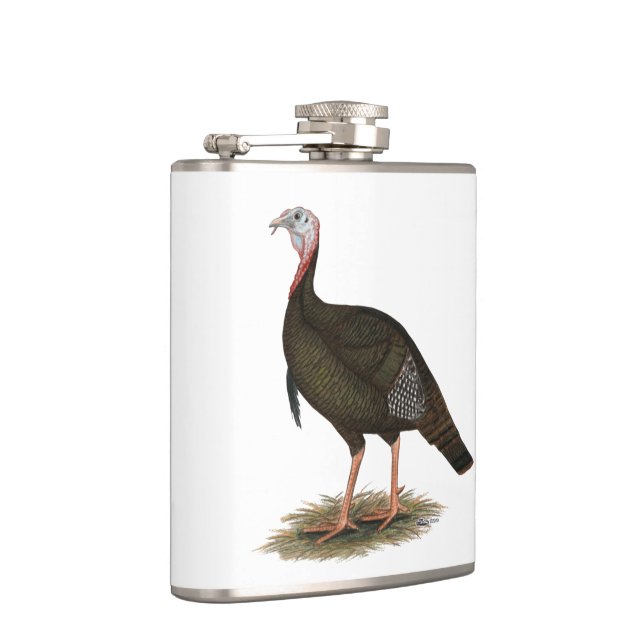 Turkey:  Eastern Wild Tom Flask (Right)