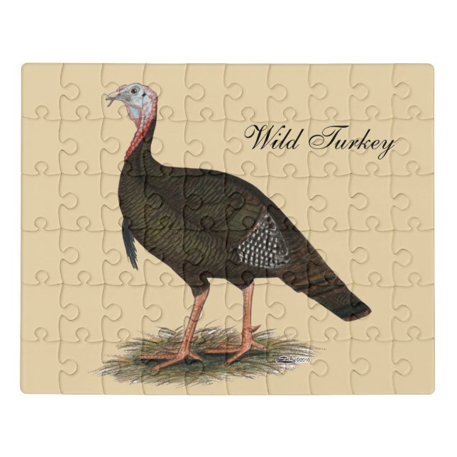 Turkey:  Eastern Wild Tom Jigsaw Puzzle (Puzzle Horizontal)