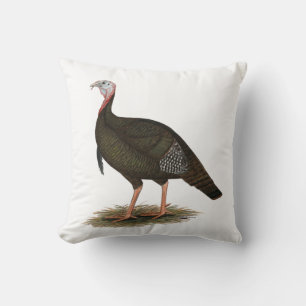 Turkey: Eastern Wild Tom Throw Pillow