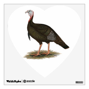 Turkey:  Eastern Wild Tom Wall Decal