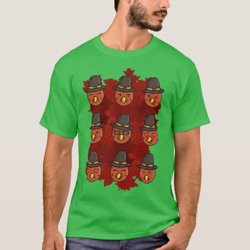 Turkey Emojis T_Shirt