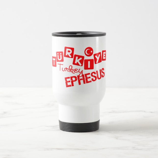 TURKEY EPHESUS mug - choose style & color (Center)