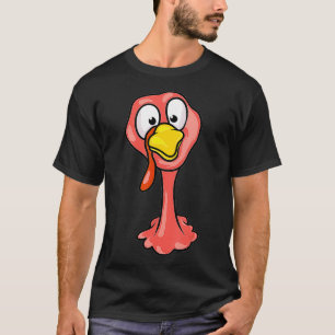 turkey face for thanksgiving  turkey costume  T-Shirt