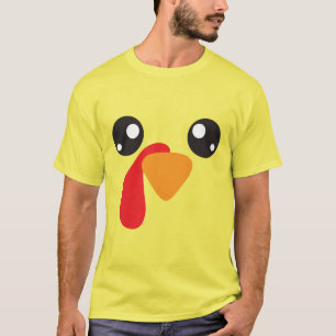turkey face funny holidays thanksgiving T-Shirt