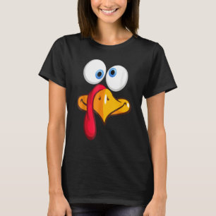 Turkey Face, Turkey Face Fun - Turkey Face Fun Tha T-Shirt