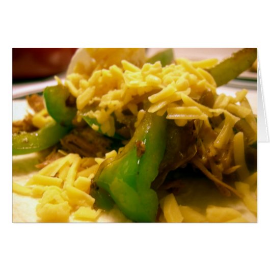 Turkey fajita cards (Front Horizontal)