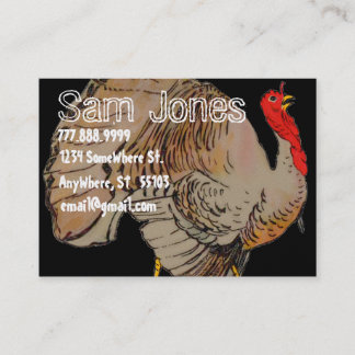 Turkey Farm Business Card