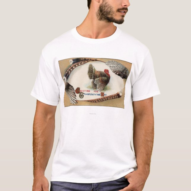 Turkey Feathers T-Shirt (Front)