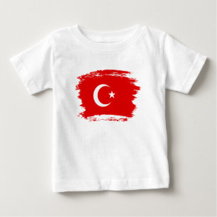 Turkey flag baby T-Shirt