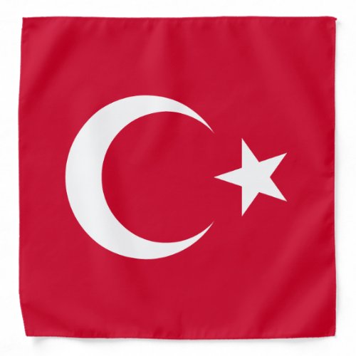 Turkey Flag Bandana