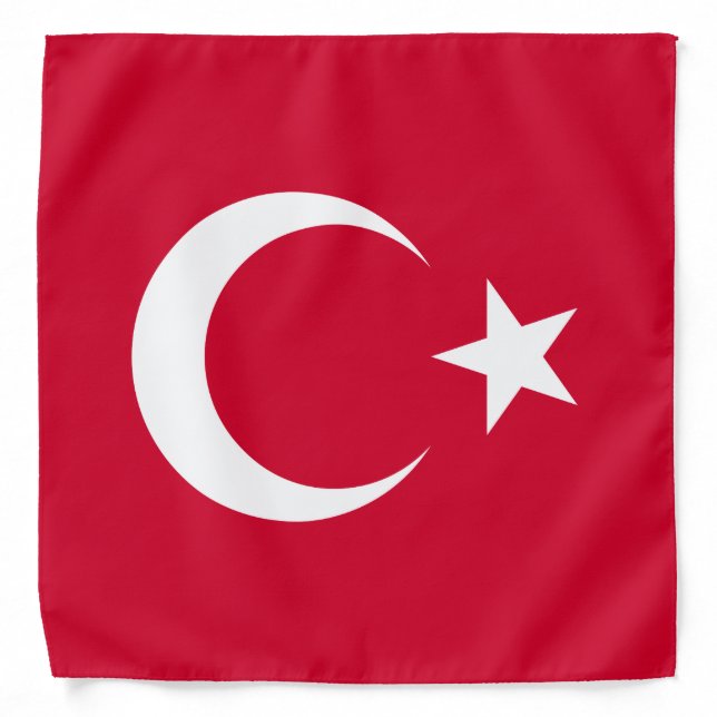 Turkey Flag Bandana (Front)
