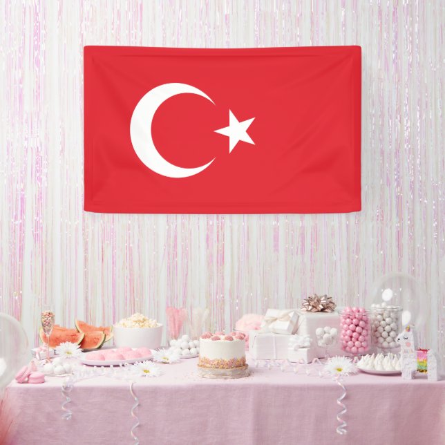 Turkey Flag Banner (Party)