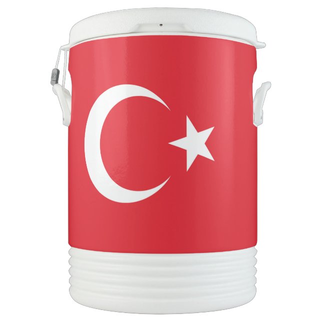 Turkey Flag Beverage Cooler (Back)