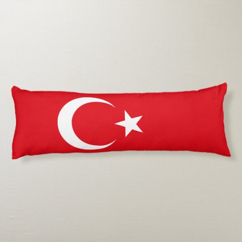 Turkey Flag Body Pillow