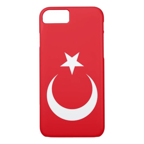 Turkey Flag iPhone 87 Case