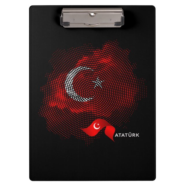 Turkey flag clipboard (Front)