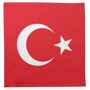 Turkey Flag Cloth Napkin