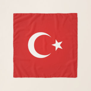 Turkey Flag Fashion Scarf