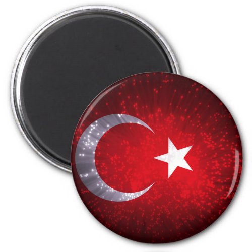 Turkey Flag Firework Magnet