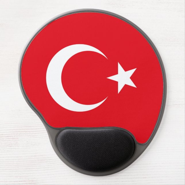 Turkey Flag Gel Mouse Pad (Front)