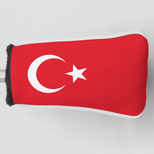 Turkey Flag Golf Head Cover