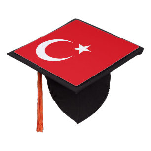 Turkey Flag Graduation Cap Topper