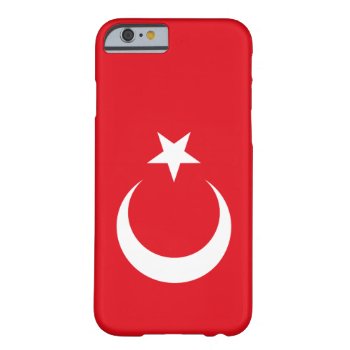 Turkey Flag Iphone 6 Case by CreativeCovers at Zazzle