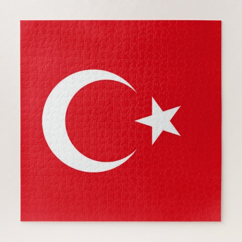Turkey Flag Jigsaw Puzzle