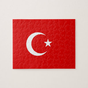 Turkey flag jigsaw puzzle