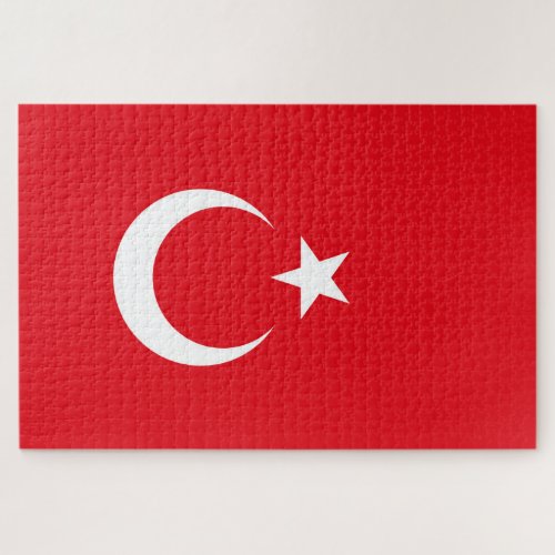 Turkey Flag Jigsaw Puzzle