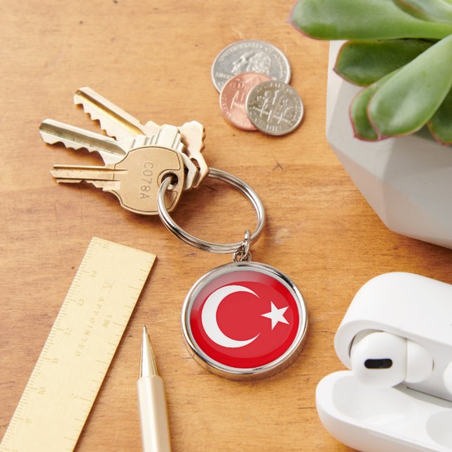Turkey flag keychain (Desk)