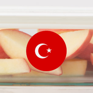 Turkey flag kids' labels