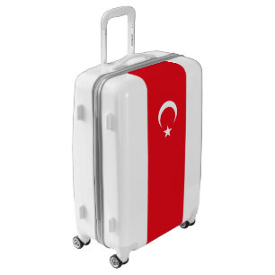 Turkey Flag Luggage