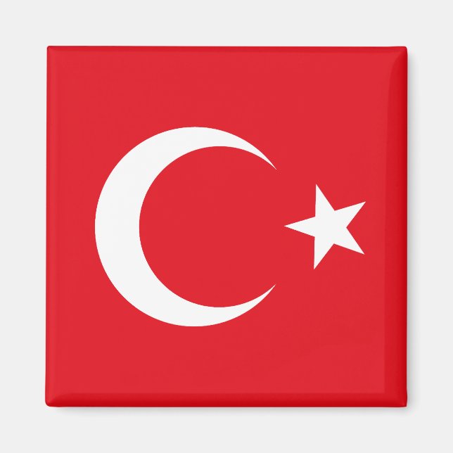 Turkey Flag Magnet (Front)
