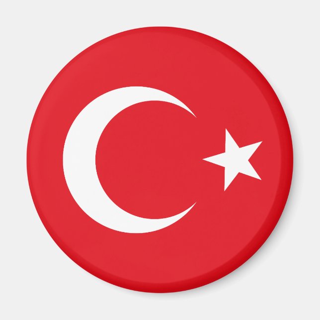Turkey Flag Magnet (Front)