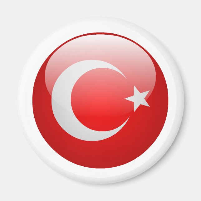 Turkey Flag Magnet (Front)