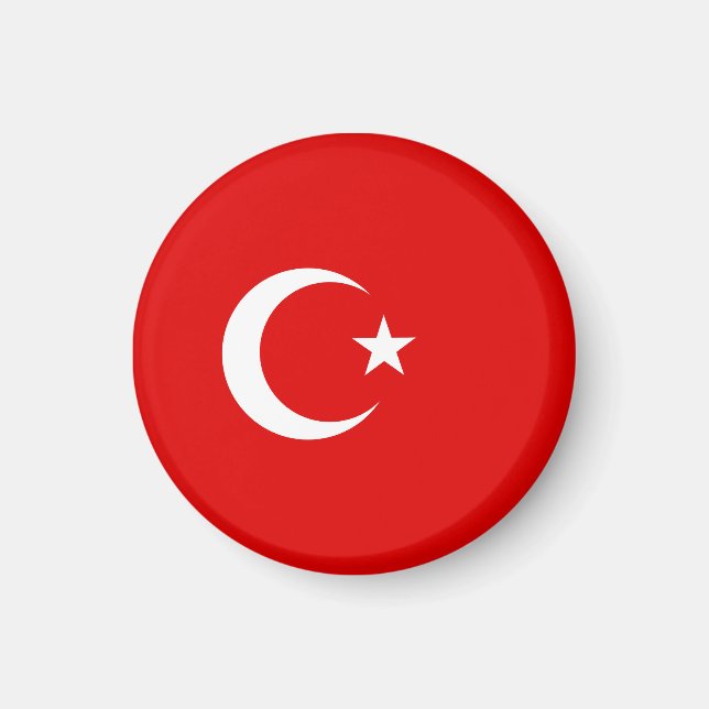 Turkey flag magnet (Front)