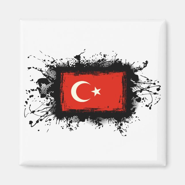Turkey Flag Magnet (Front)