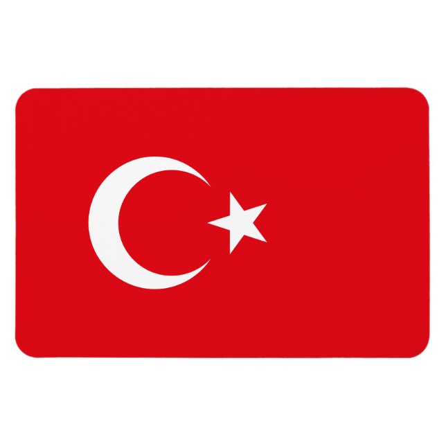 Turkey Flag Magnet (Horizontal)