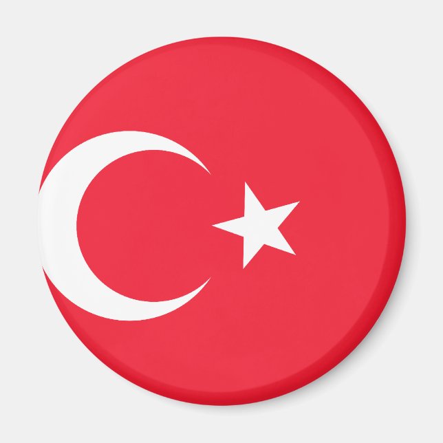 Turkey Flag Magnet (Front)