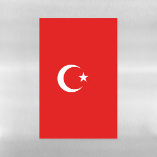 Turkey flag magnetic dry erase sheet